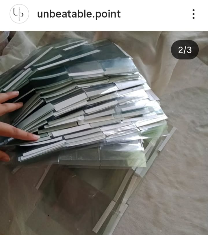 Transparent pvc boxes